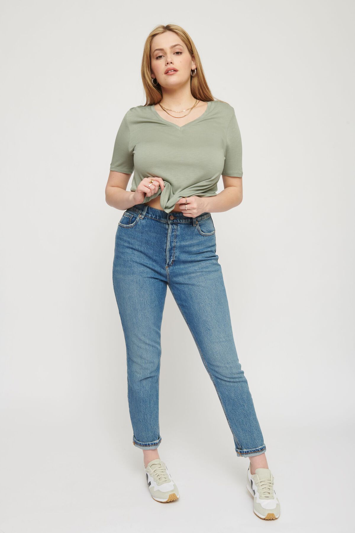 Garage ETHOS | Rosie Ultra High Waist Slim Jeans. 1
