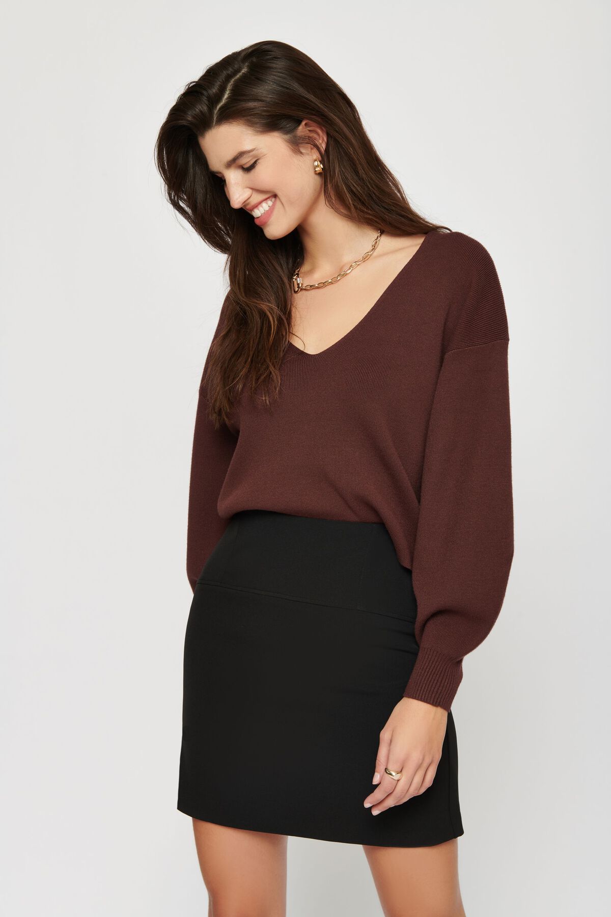 Garage Fitted Mini Skirt 10006011406V