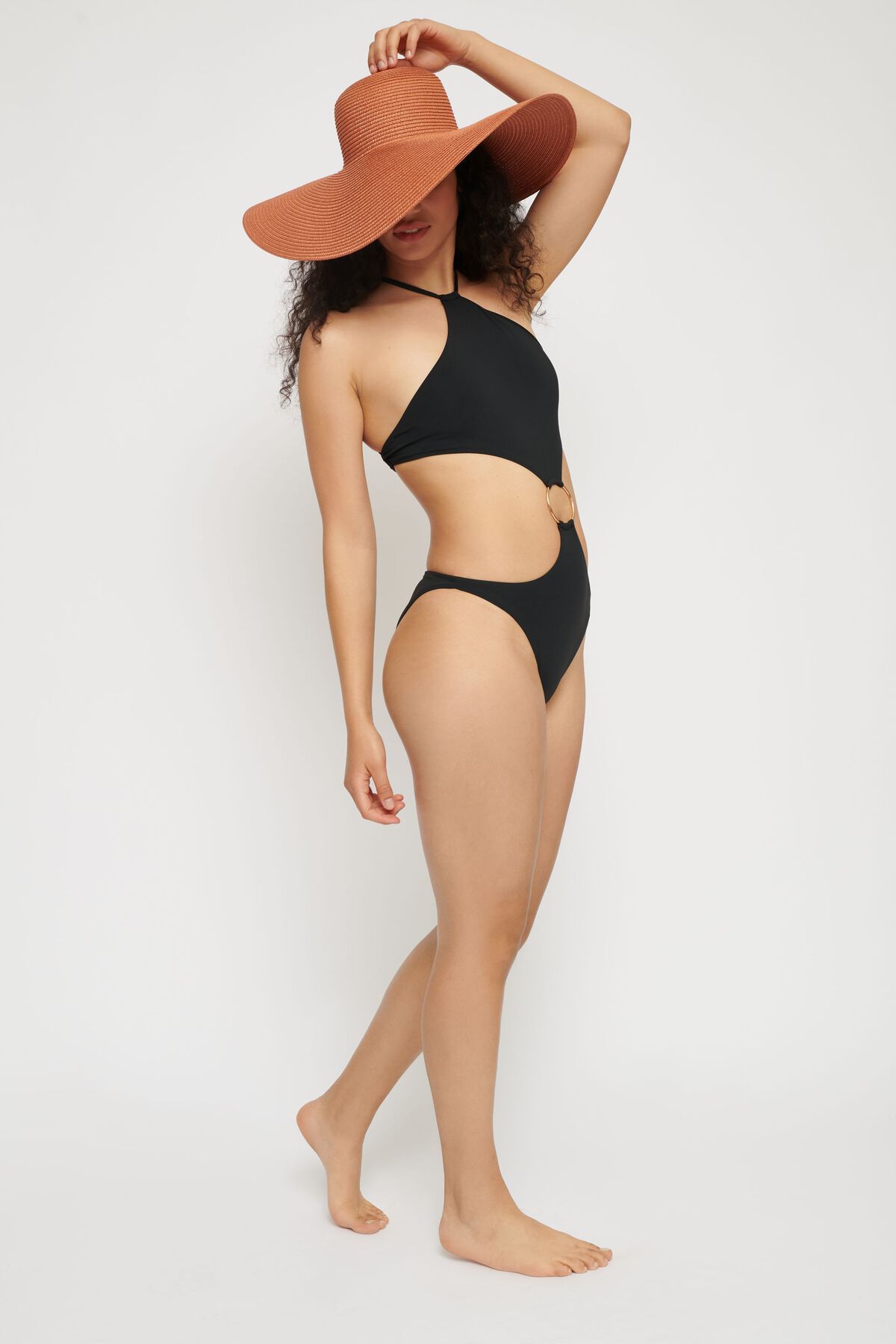 Garage Beso Cut-Out One-Piece Swimsuit. 3