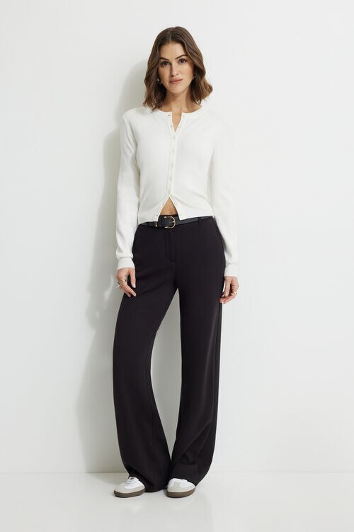 Anywear Straight Leg Pants Black Garage