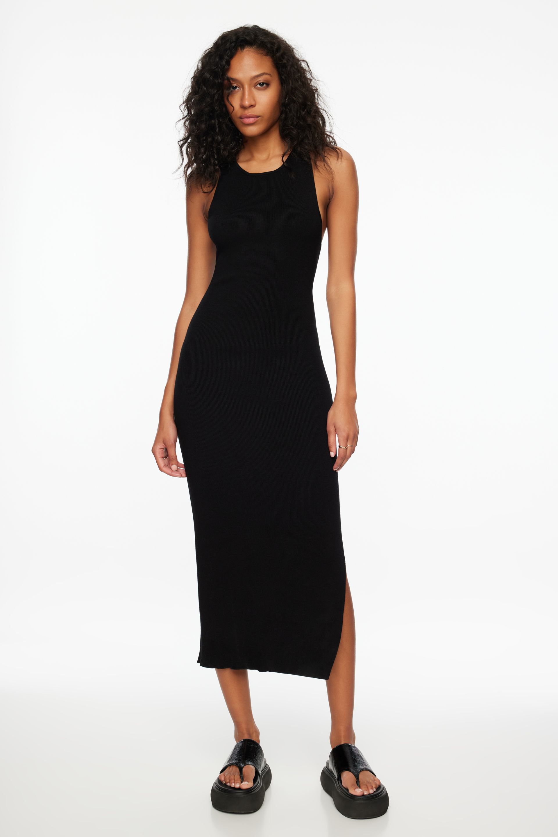 Sweater dress open back new arrivals