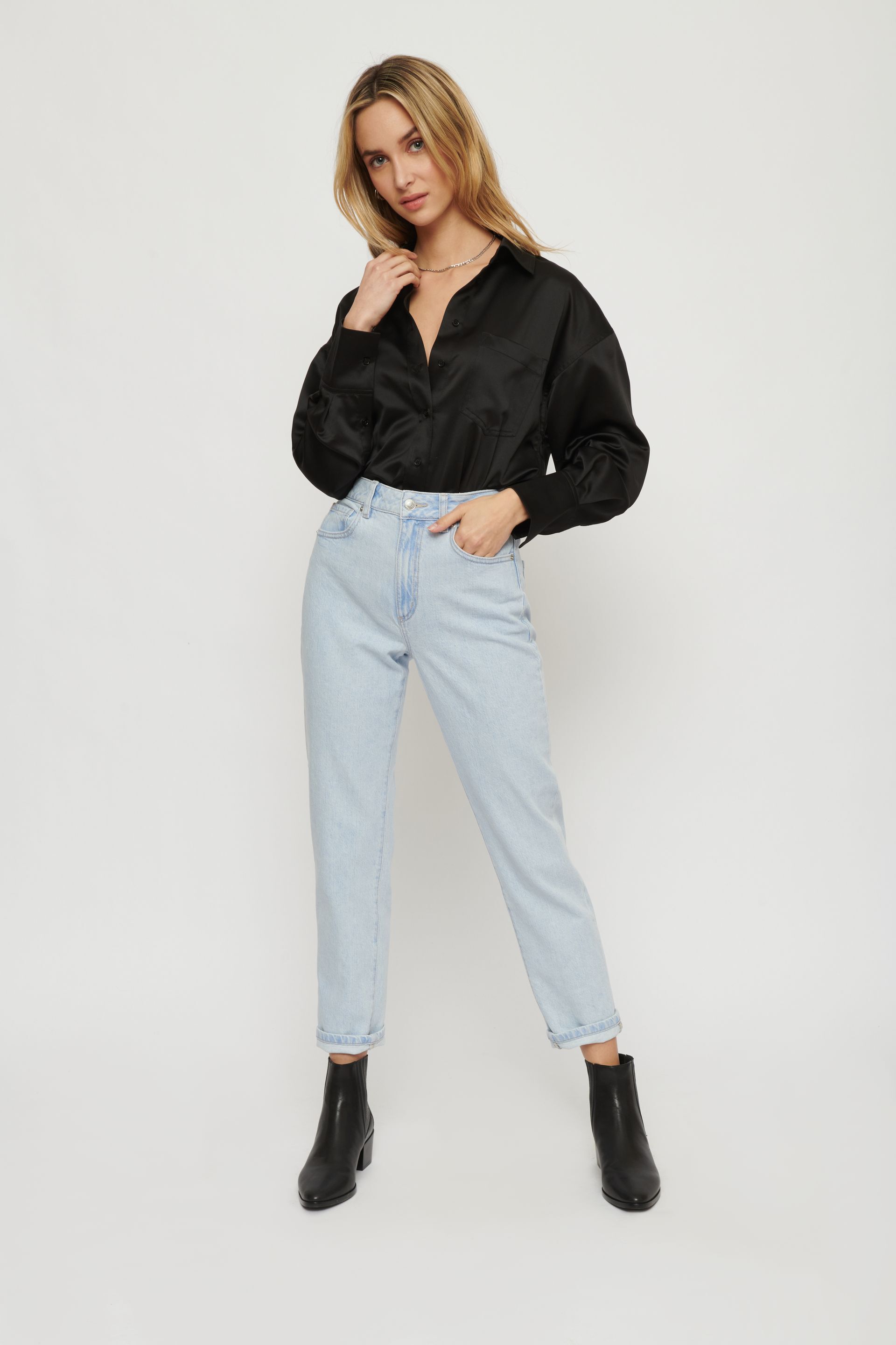 large mom jeans