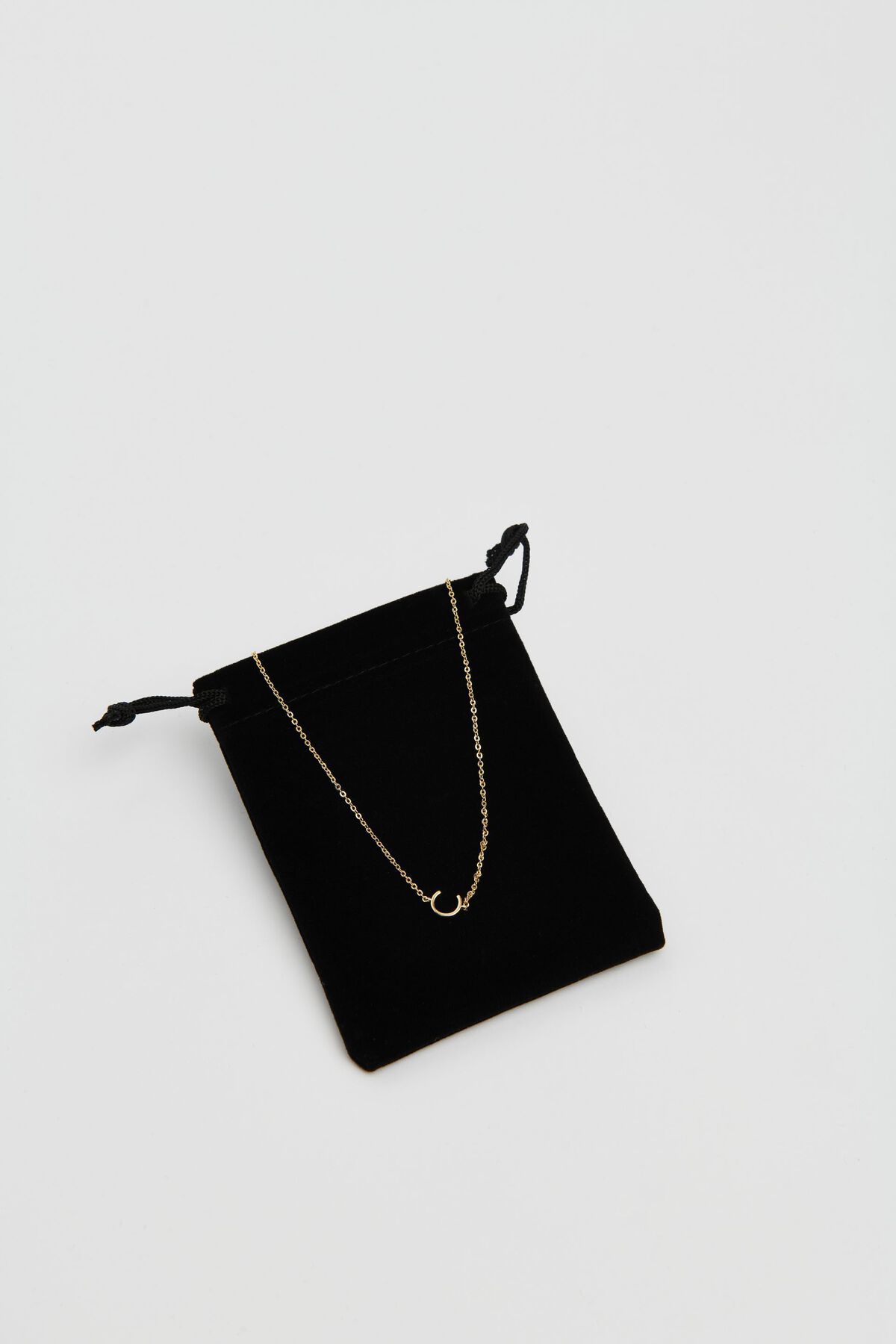 Garage 14K Gold Plated Initial Necklace. 6