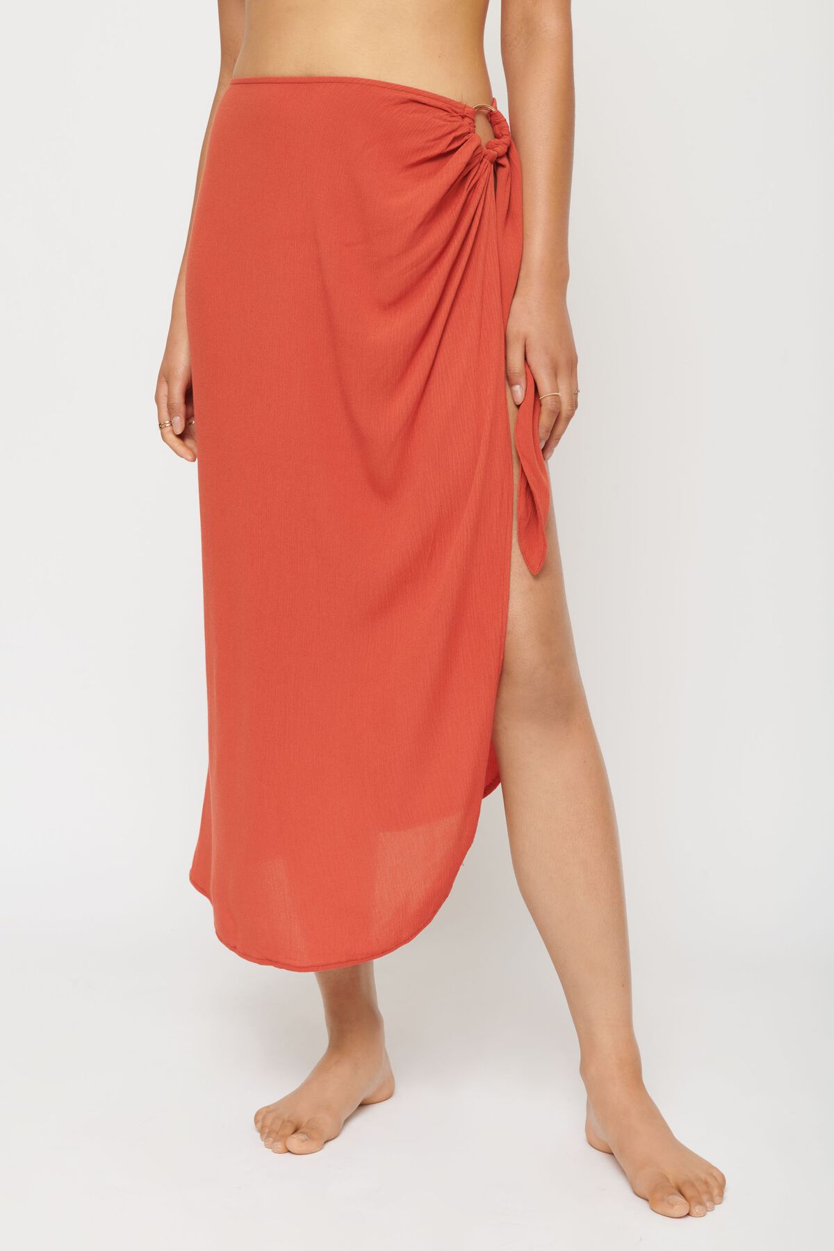 Garage Double Loop Wrap Skirt 10006734637Q