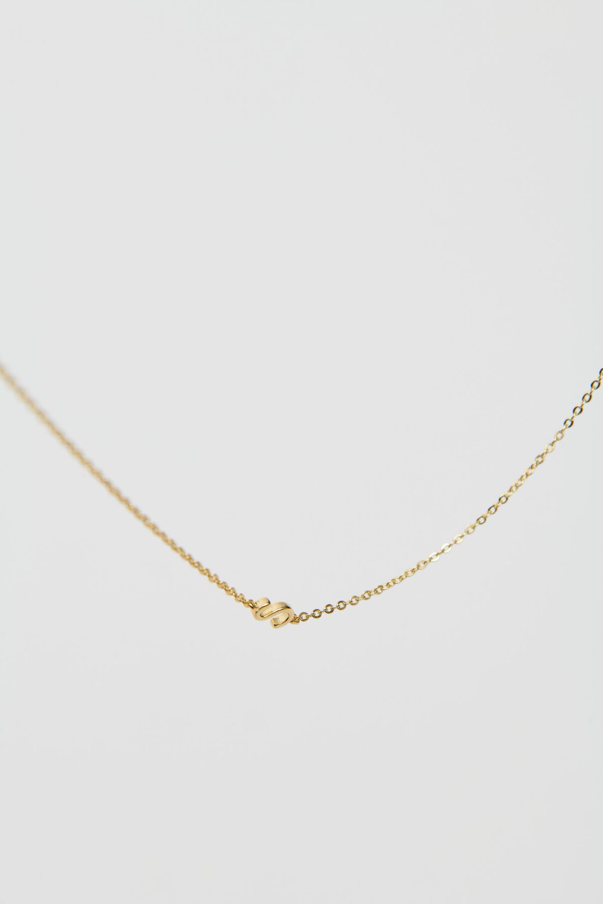 Garage 14K Gold Plated Initial Necklace. 3