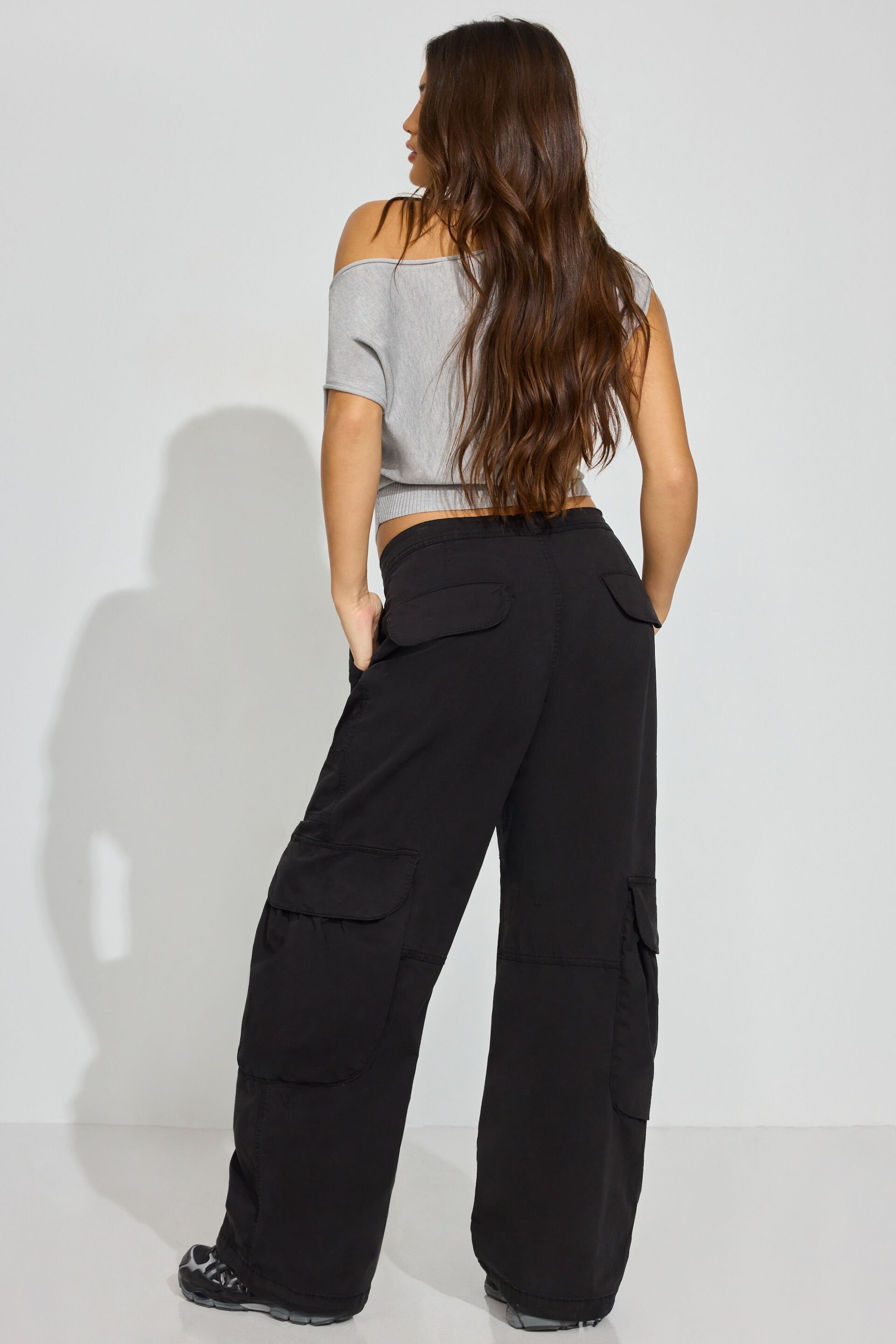 Wide Cargo Pants