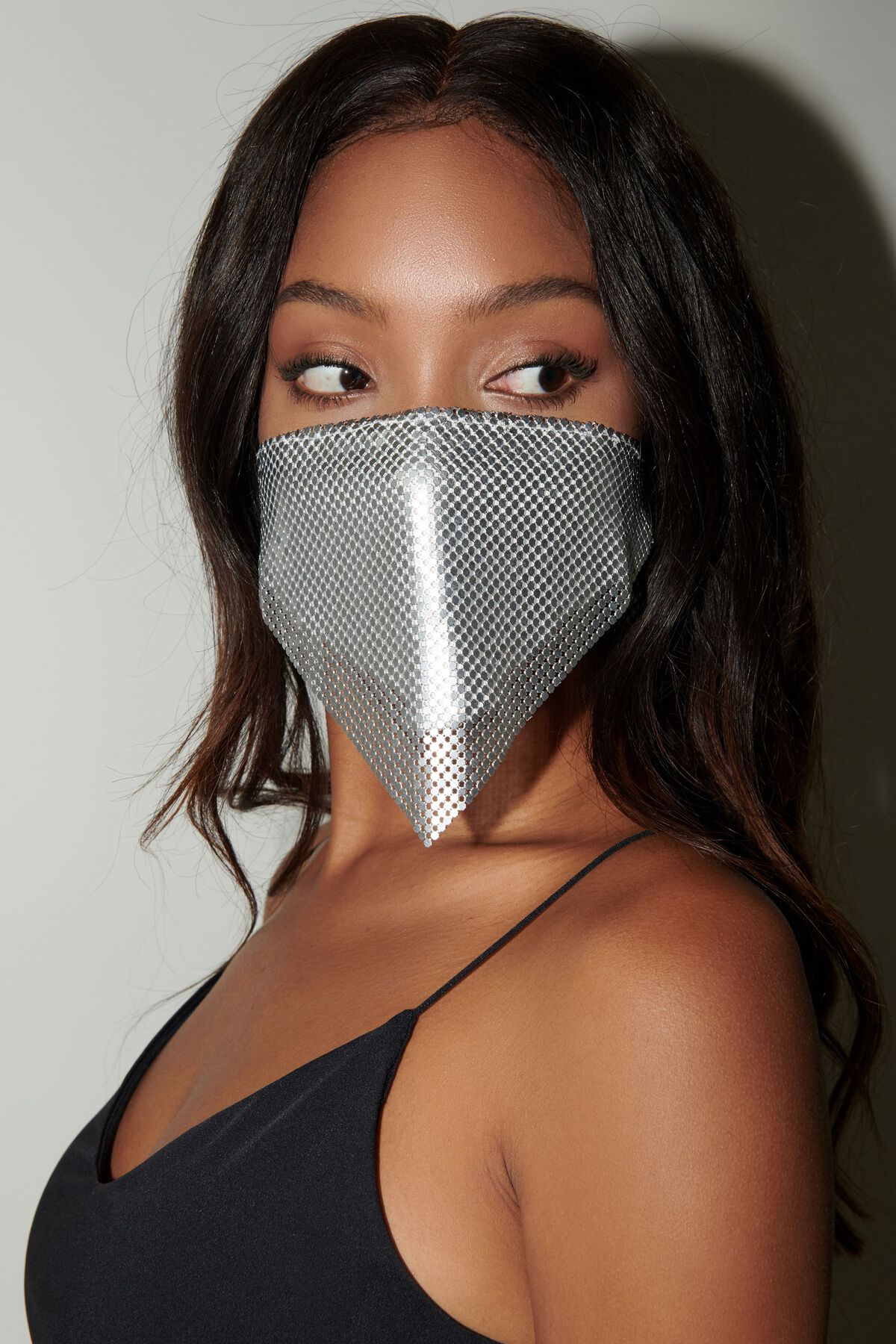 Garage Chain Mail Face Mask. 3