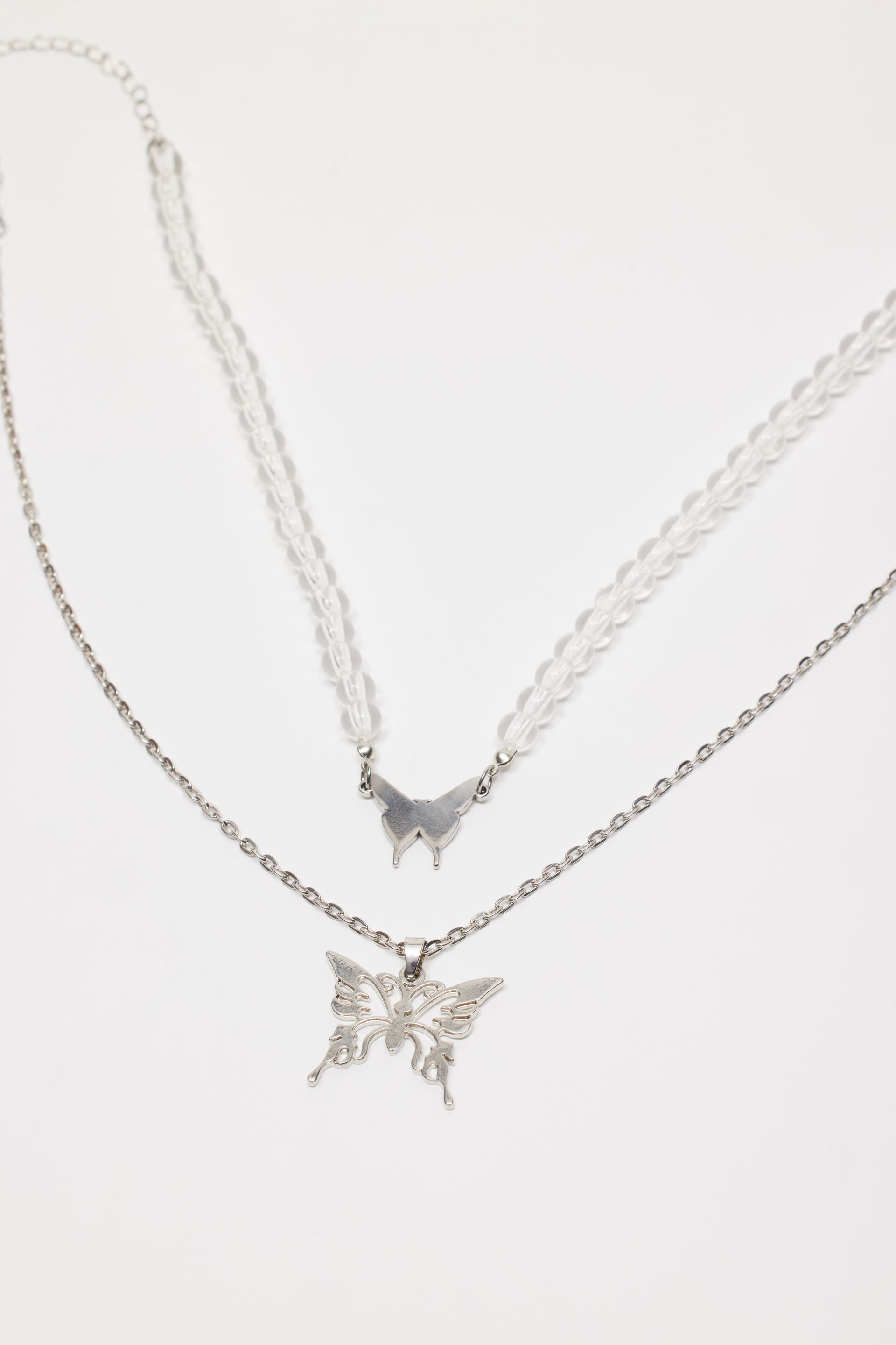 Garage Set of 2 90's Butterfly Necklaces Mall of America®