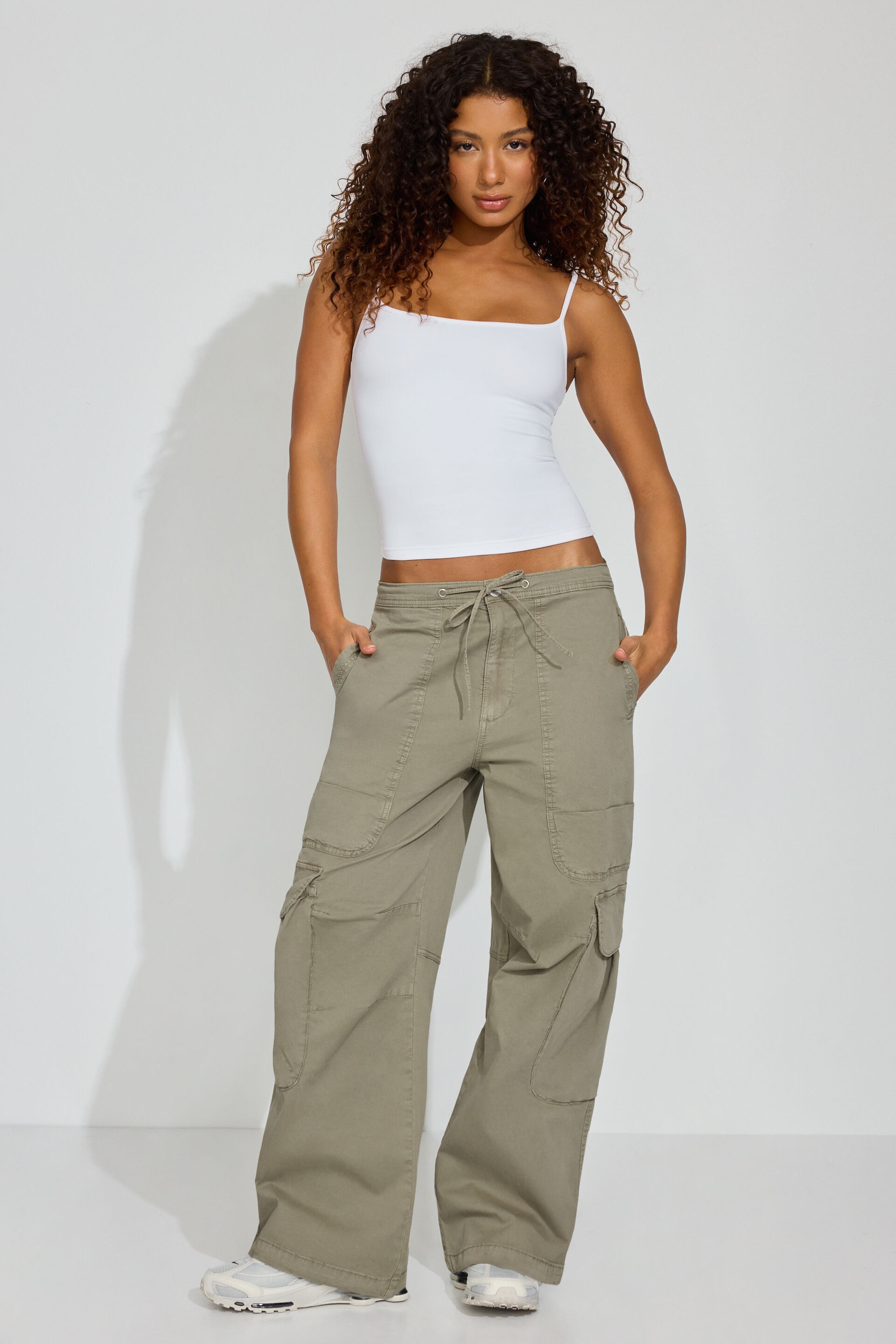 Wide Cargo Pants