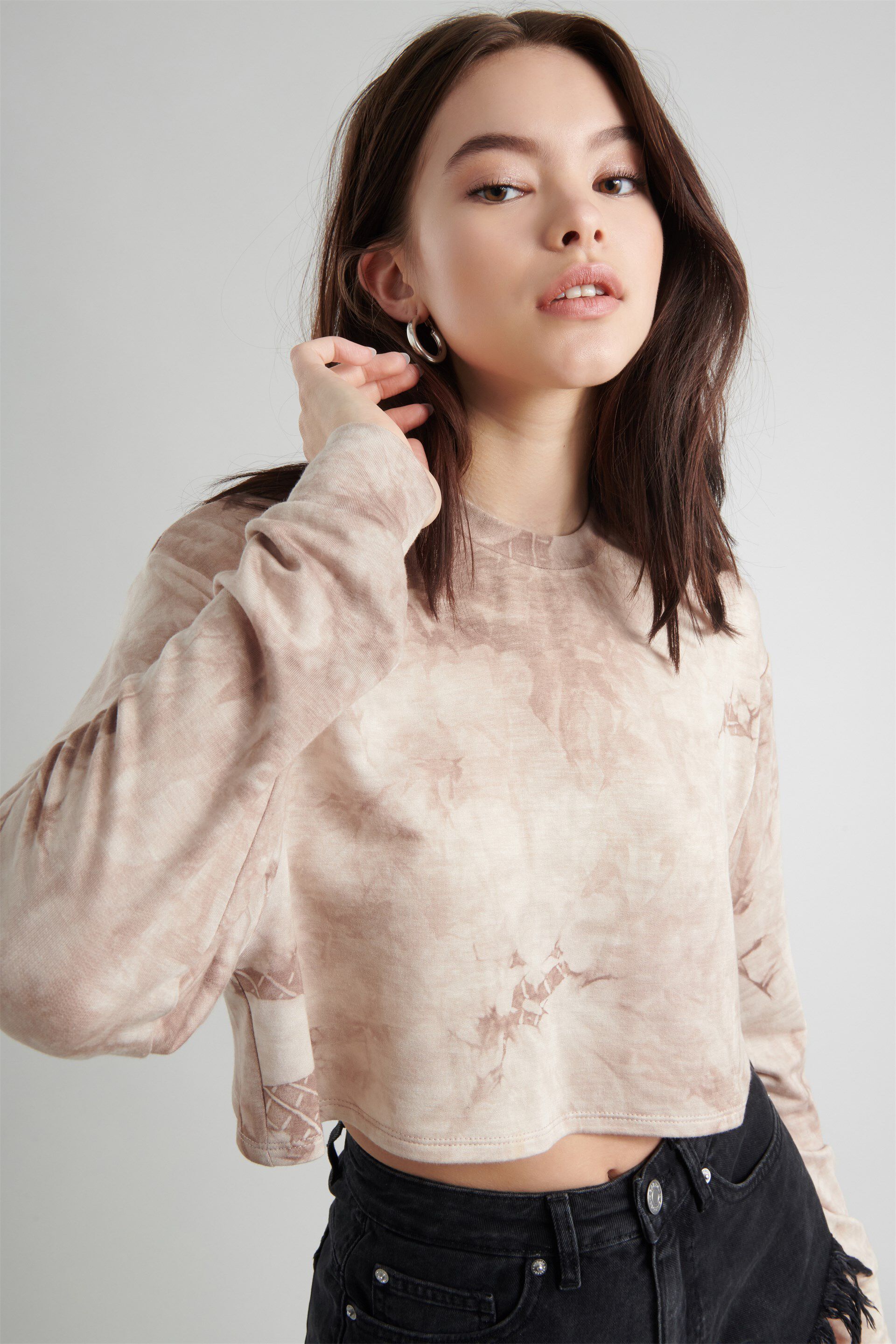 only tie dye sweatshirt