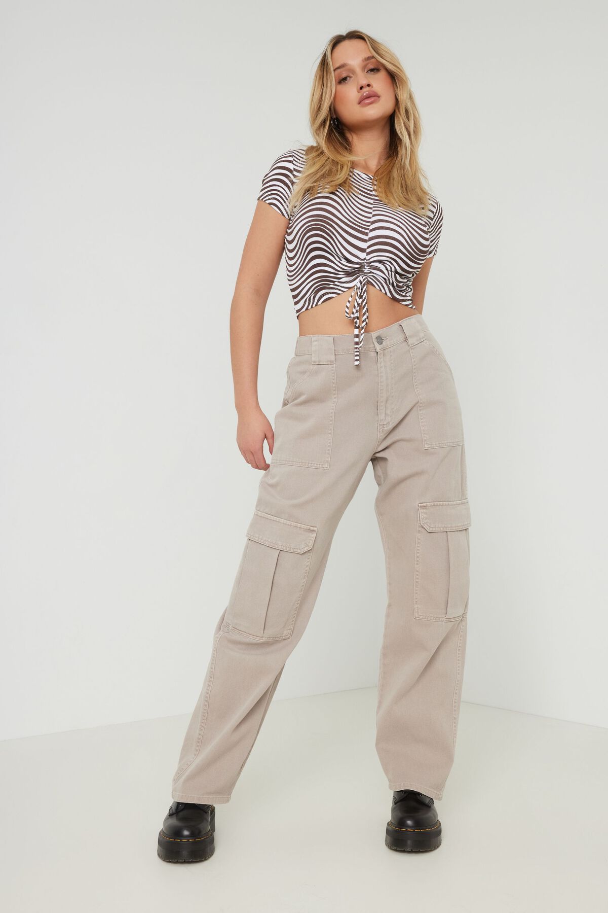 Corey Cargo Pant BEIGE Garage