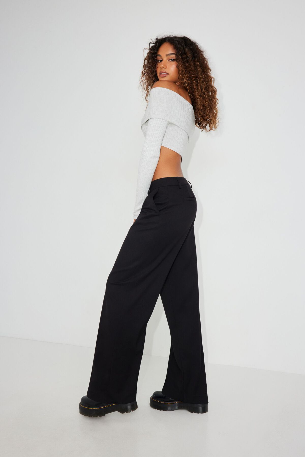 Slouchy Pleated Trouser | Garage