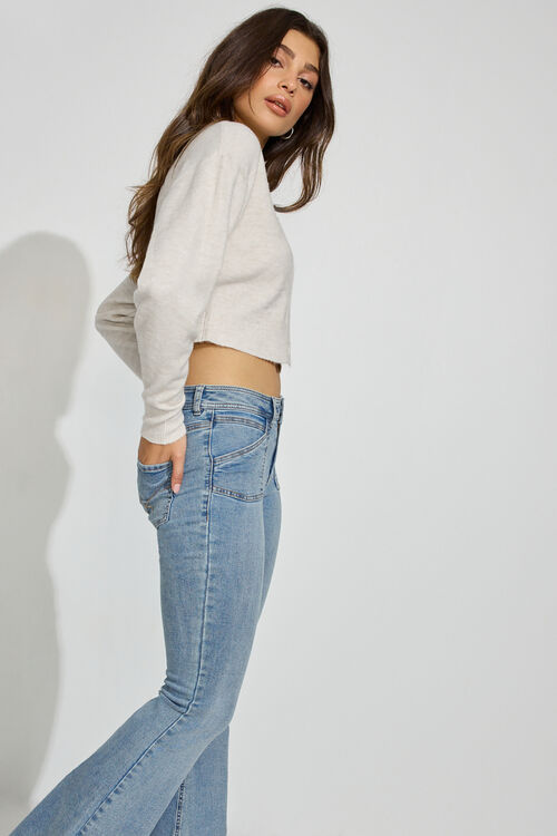 Renee Spongy Cropped Cardigan