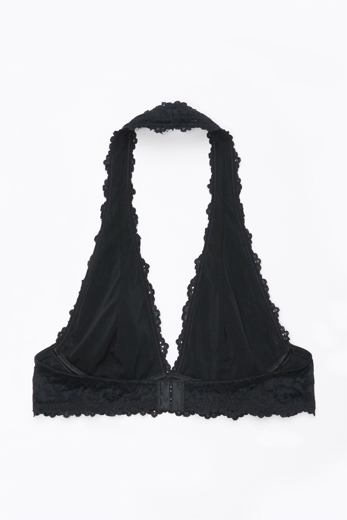 Garage Lace Halter Bralette. 6