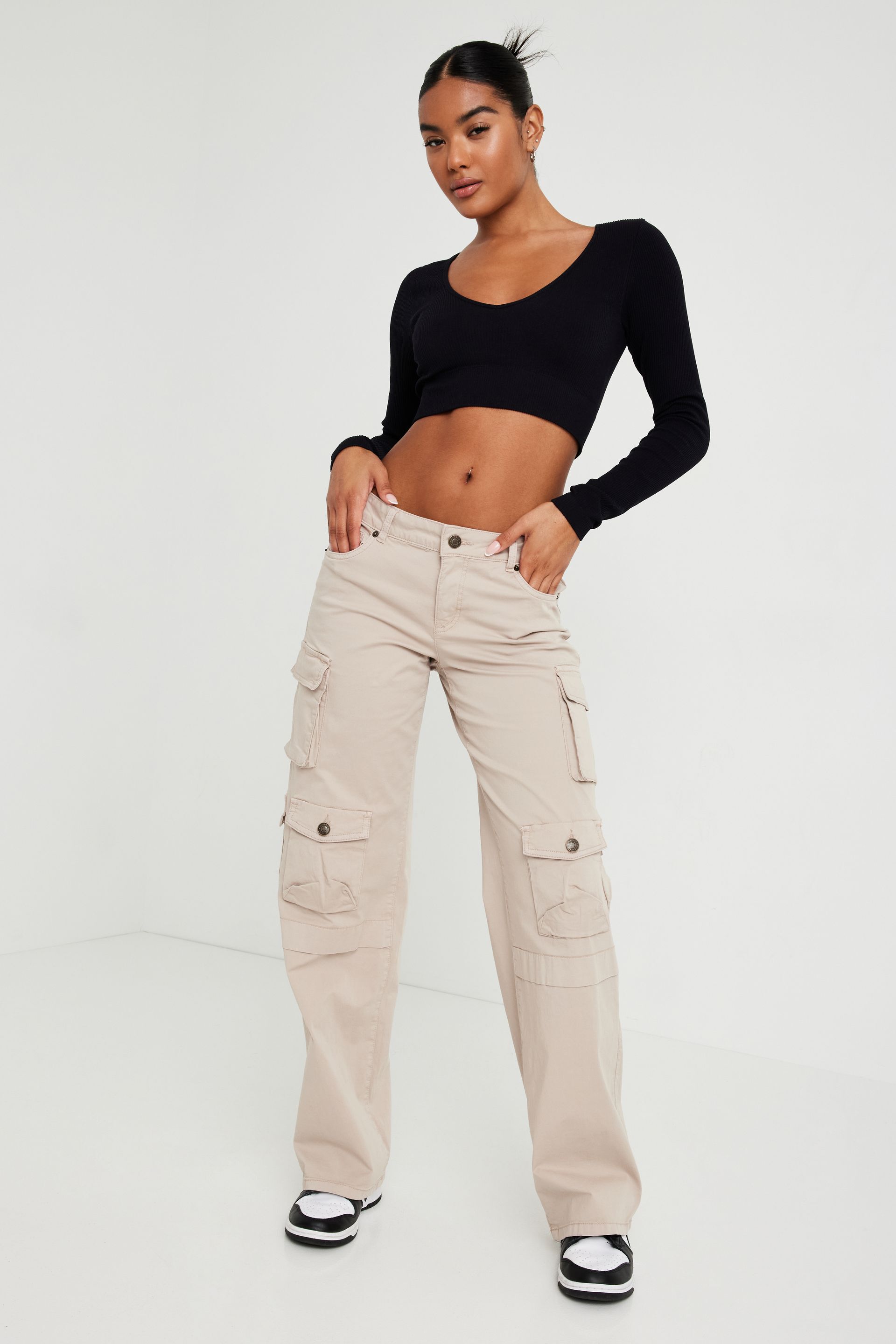 Carter Low Rise Wide Cargo Pant