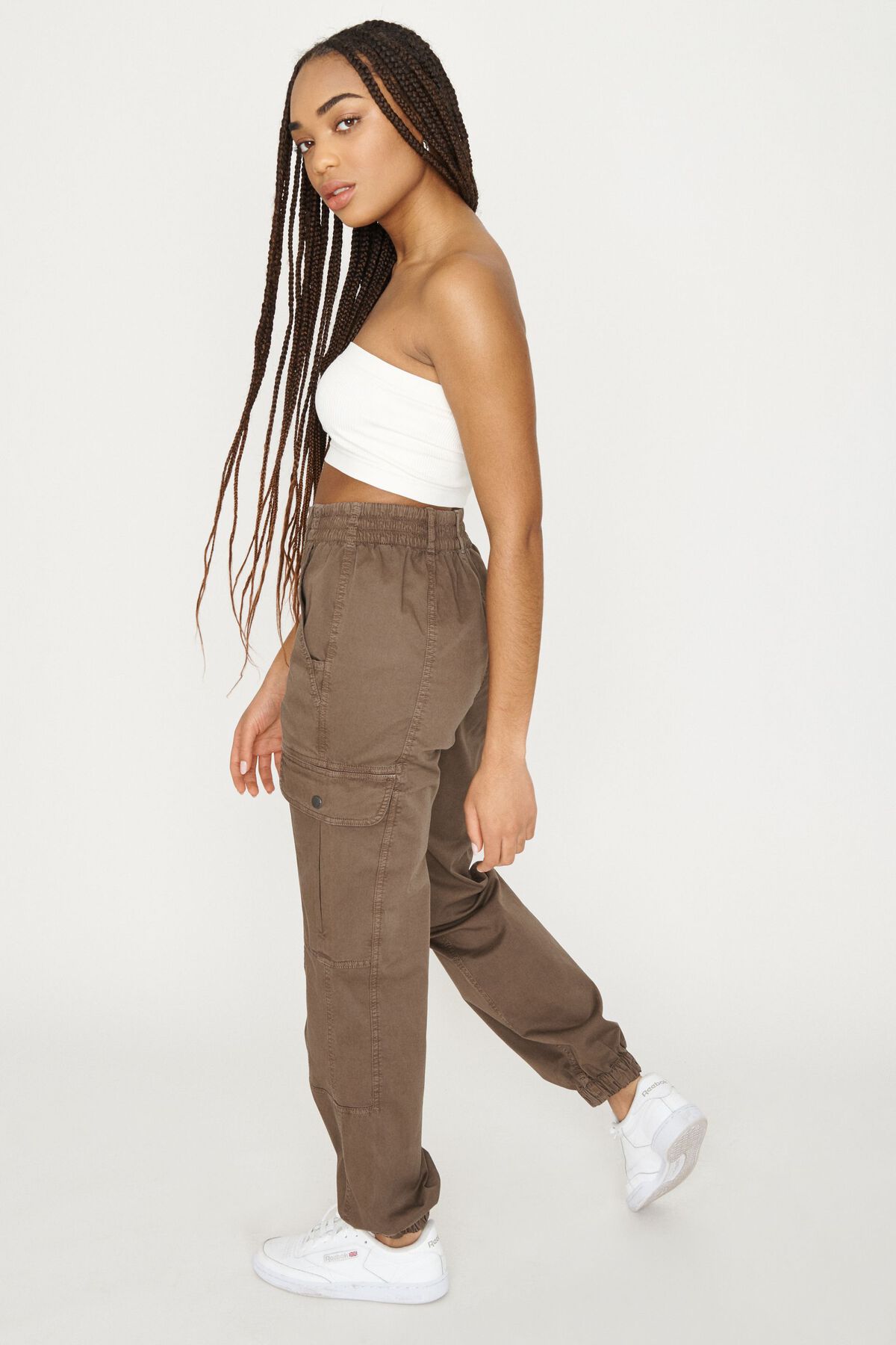 Bubble Cargo Pants Brown Garage