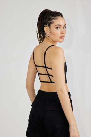 Cage Back Cami Top