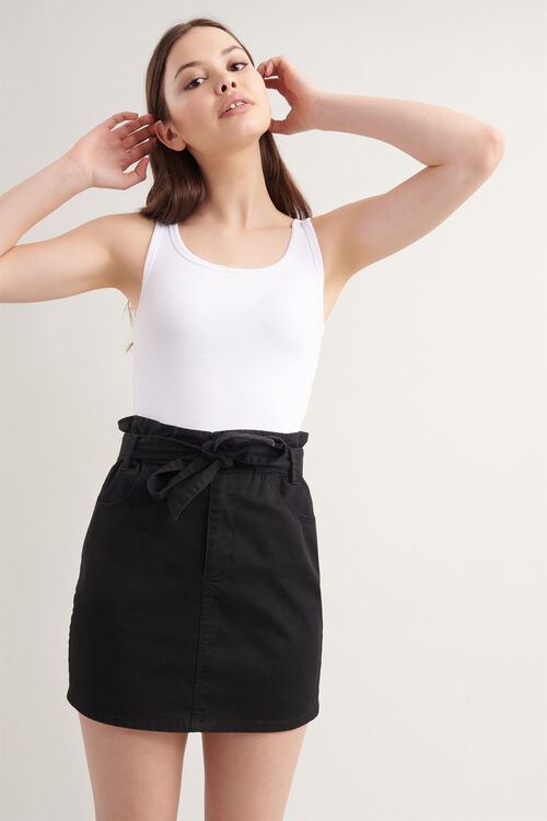 Belted Cargo Skirt - Main Image