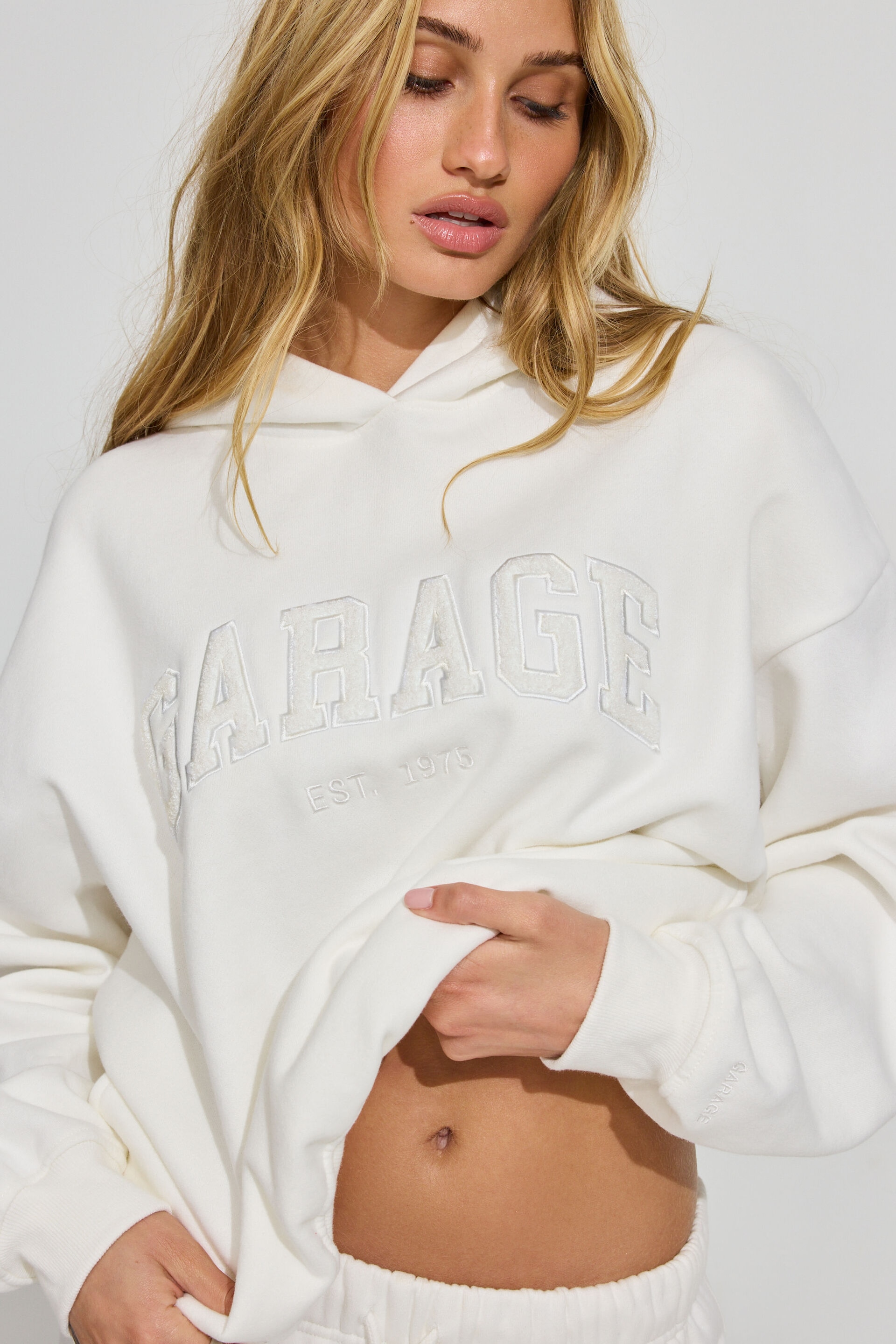 Haut à capuchon en tissu UltraFleece