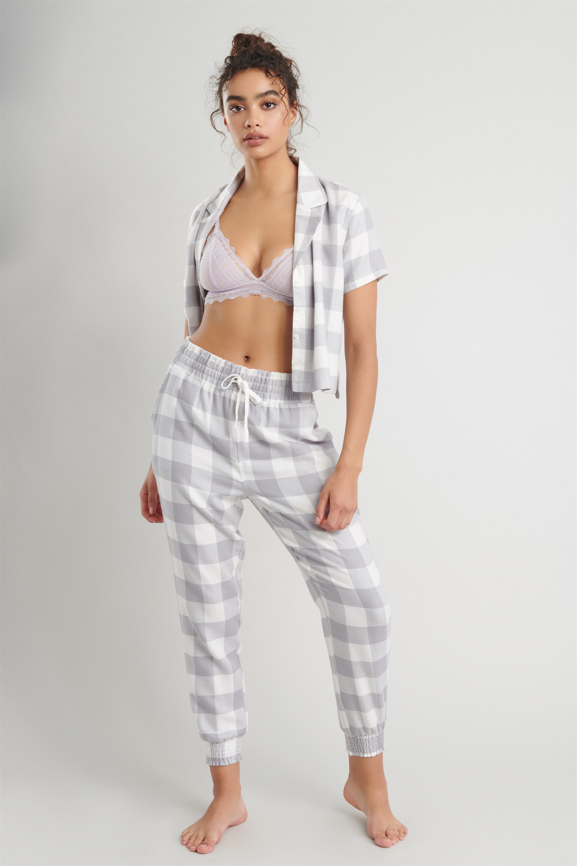 Flannel Sleep Jogger Pants | Garage