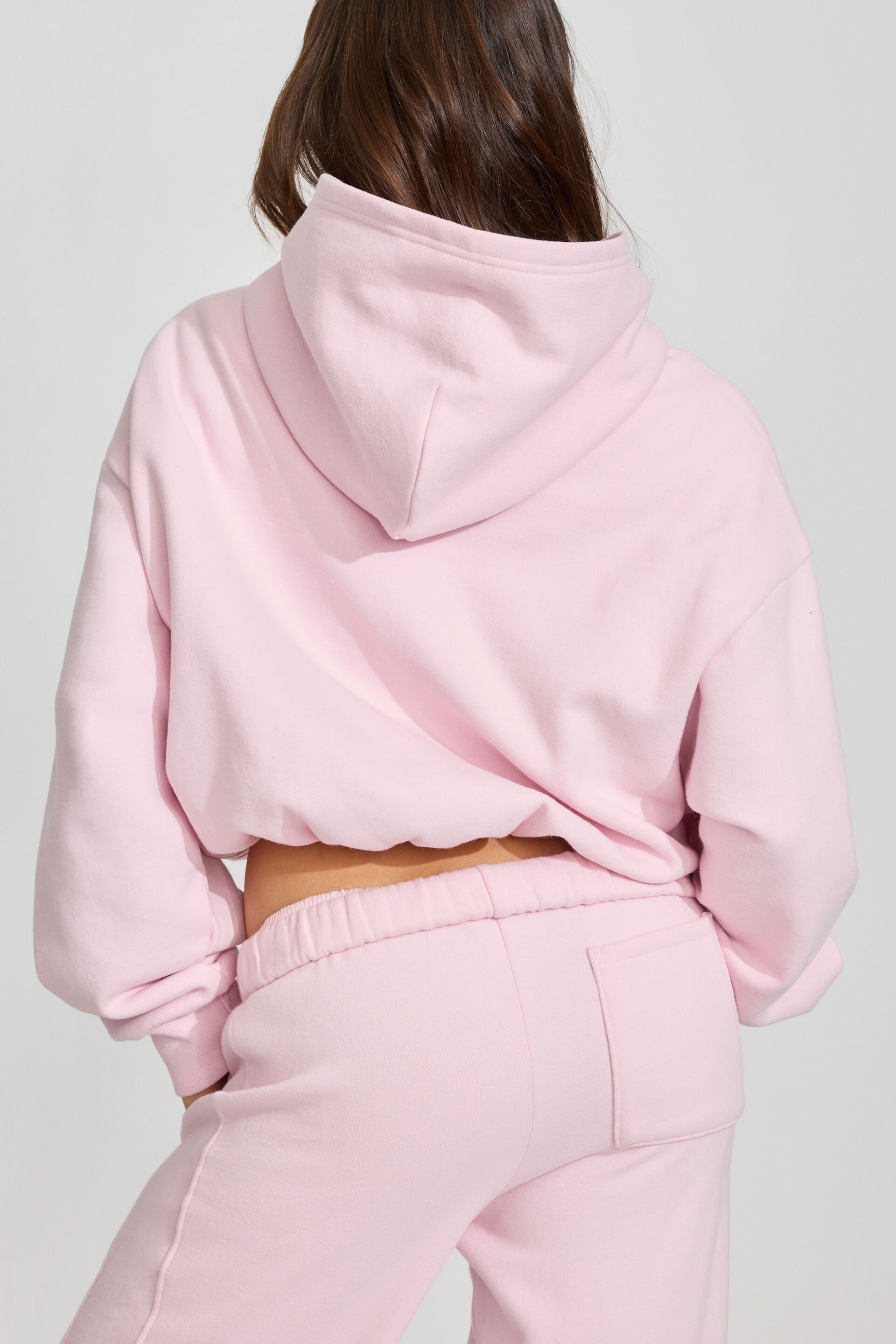 UltraFleece Clean Cropped Bubble Hoodie