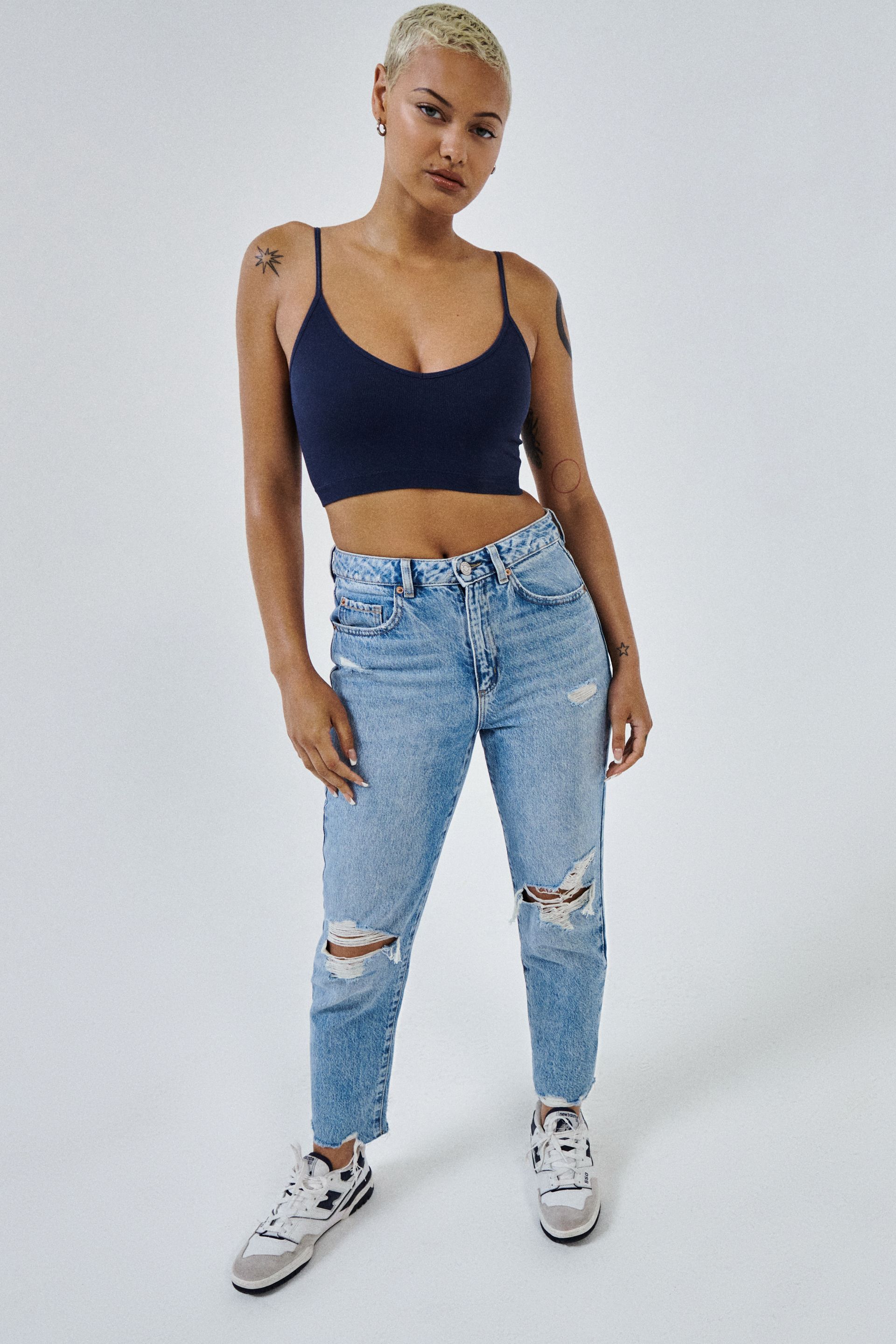 Jean mom cropped new arrivals