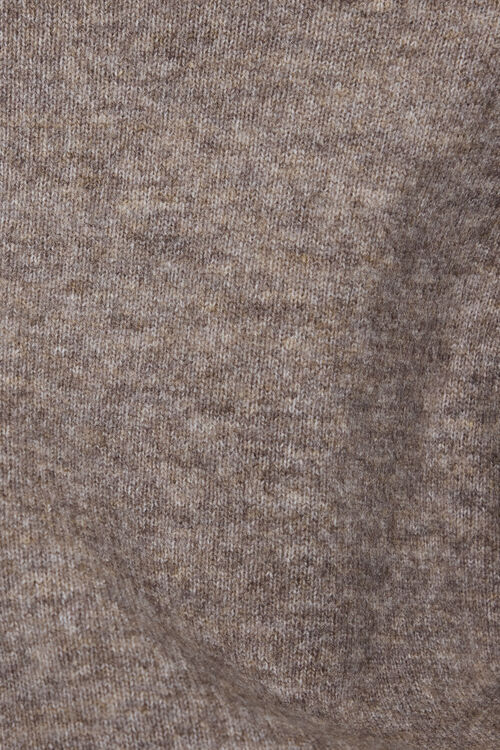 Spongy Relaxed Off Shoulder Sweater