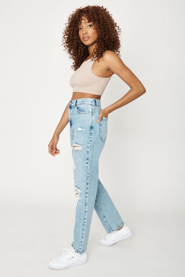 Vintage Straight Jeans Toby Blue Garage