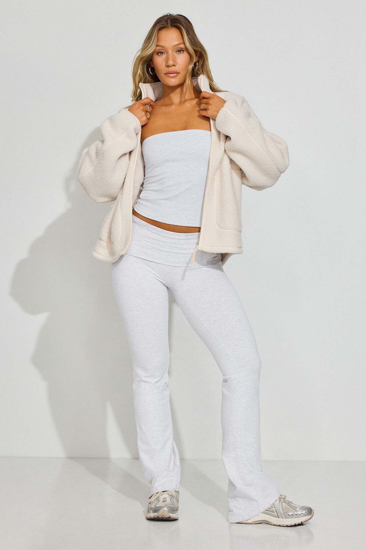 Sherpa Fleece Full Zip Jacket