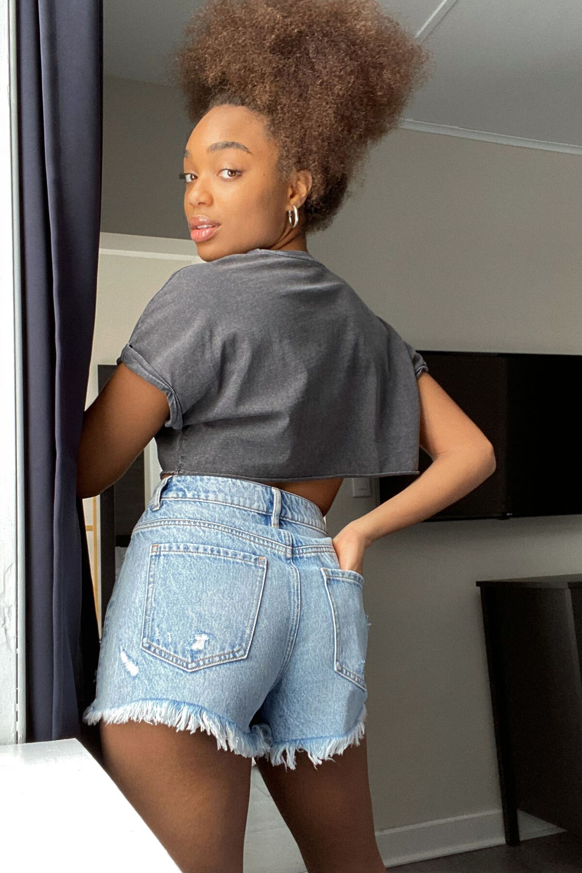 Garage Festival Shorts - Emery Blue. 1