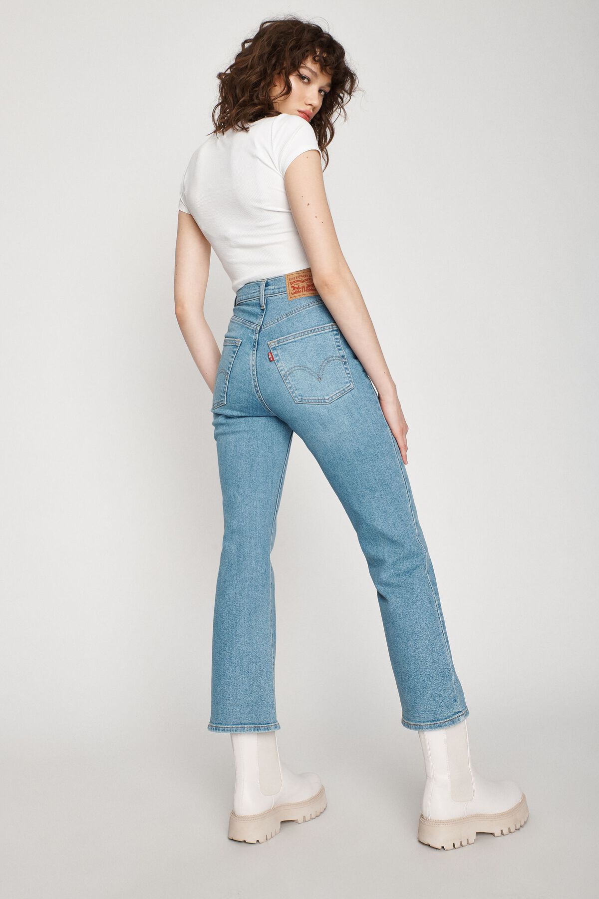Garage LEVI'S High Rise Cropped Flare - Nip at the bud - 10006600901W