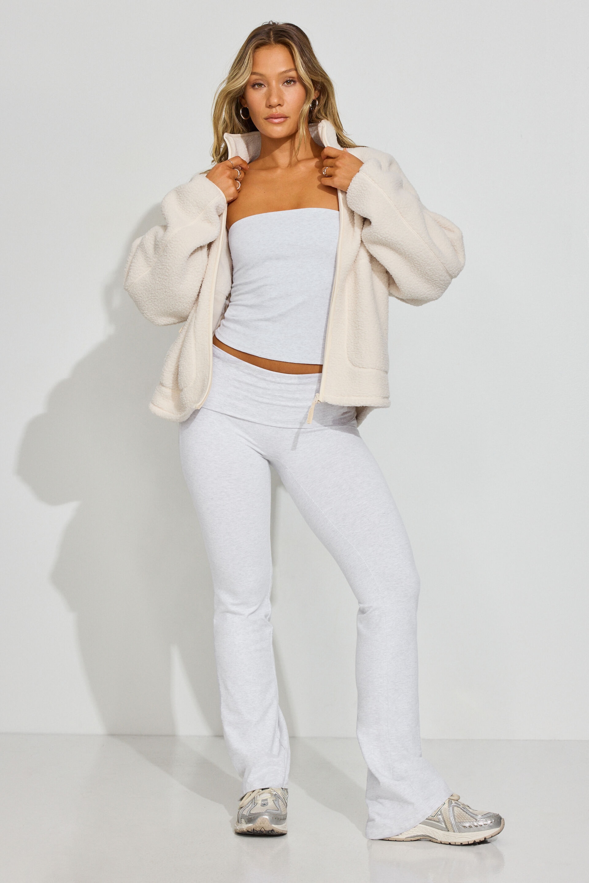 Sherpa Fleece Full Zip Jacket