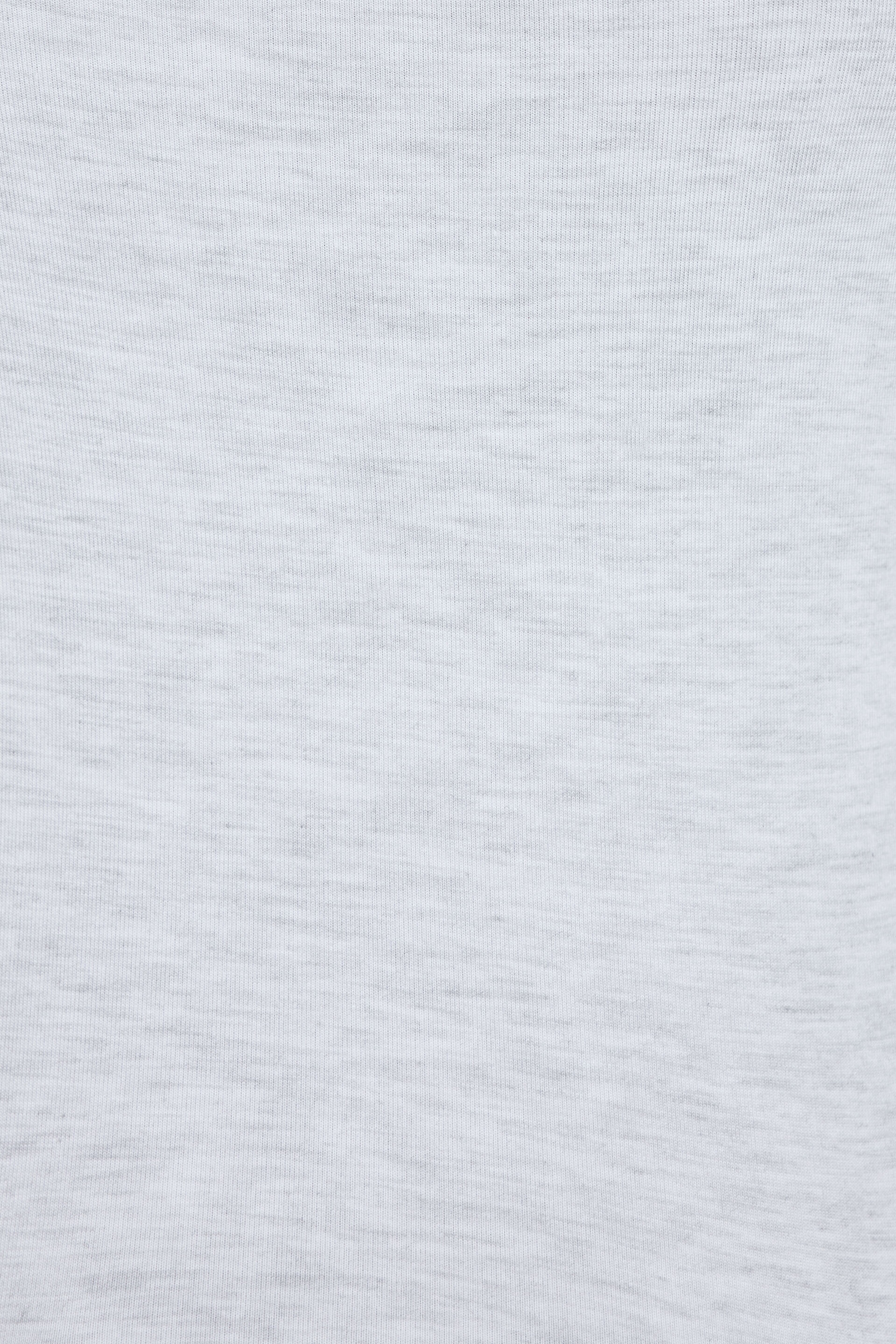 Smooth Open Neck Long Sleeve Tee