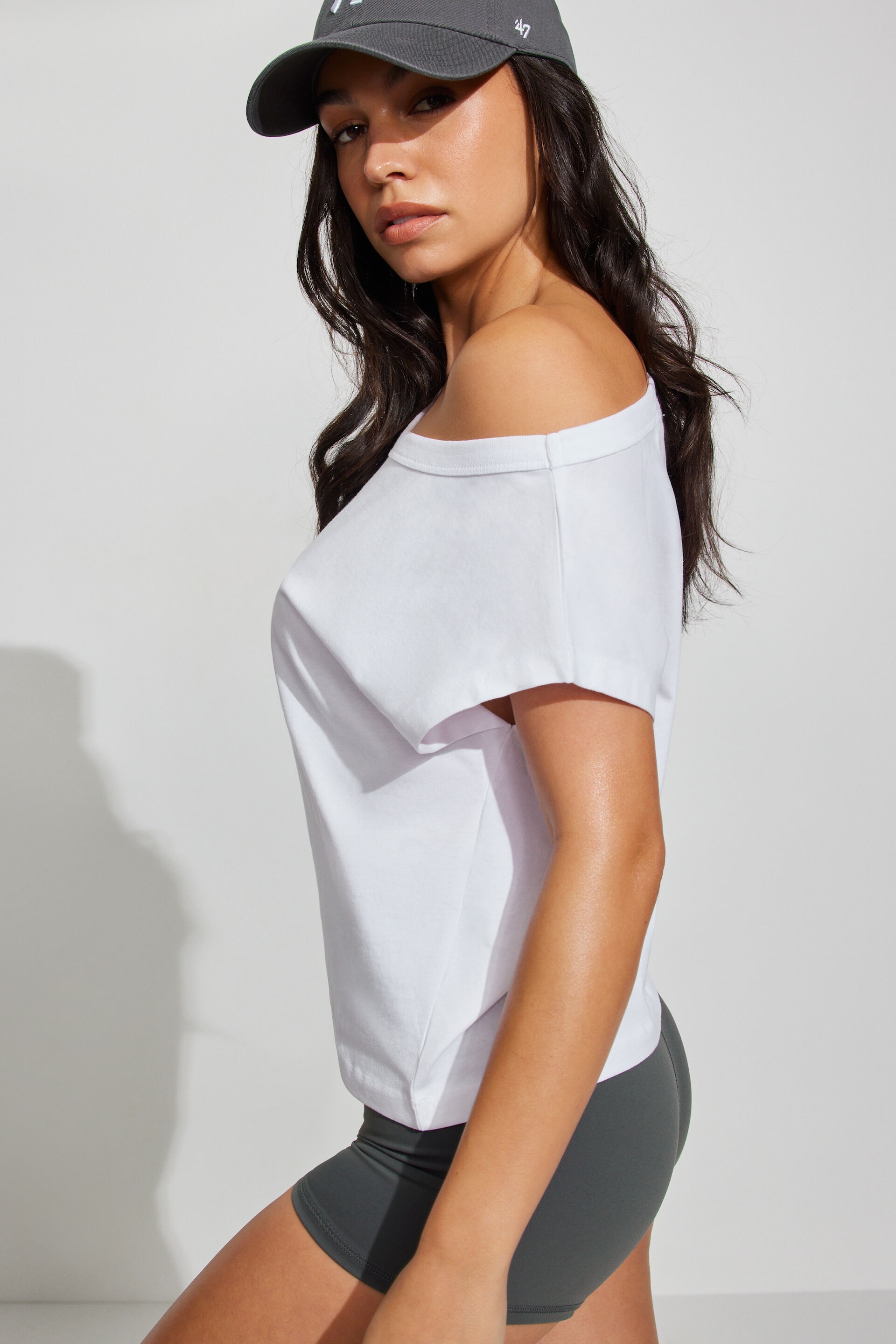 Wide Asymmetric T-Shirt
