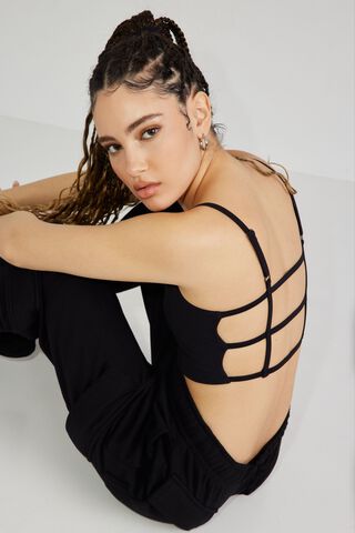 Cage Back Cami Top