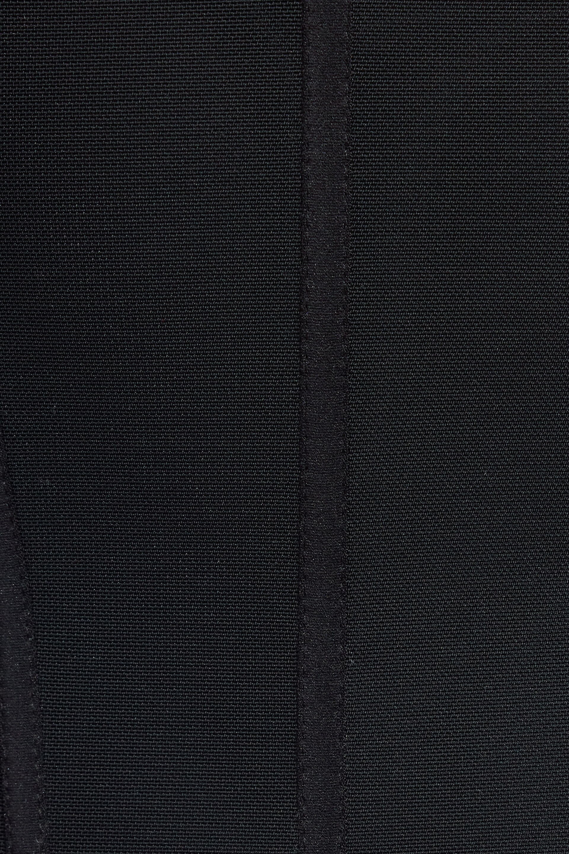 Plunge Halter Mesh Corset Top