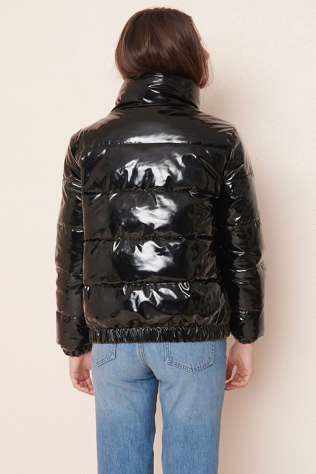 Plastic Puffer Jacket Garage