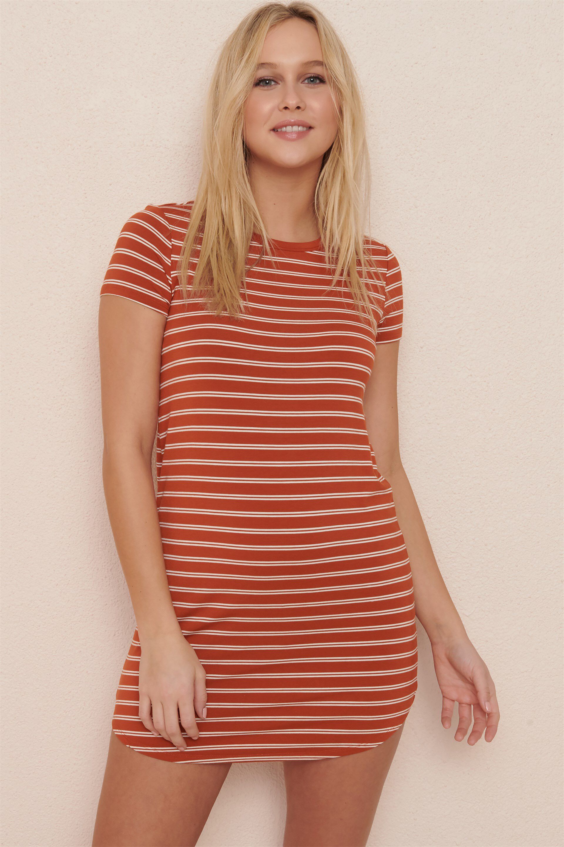 garage t shirt dress