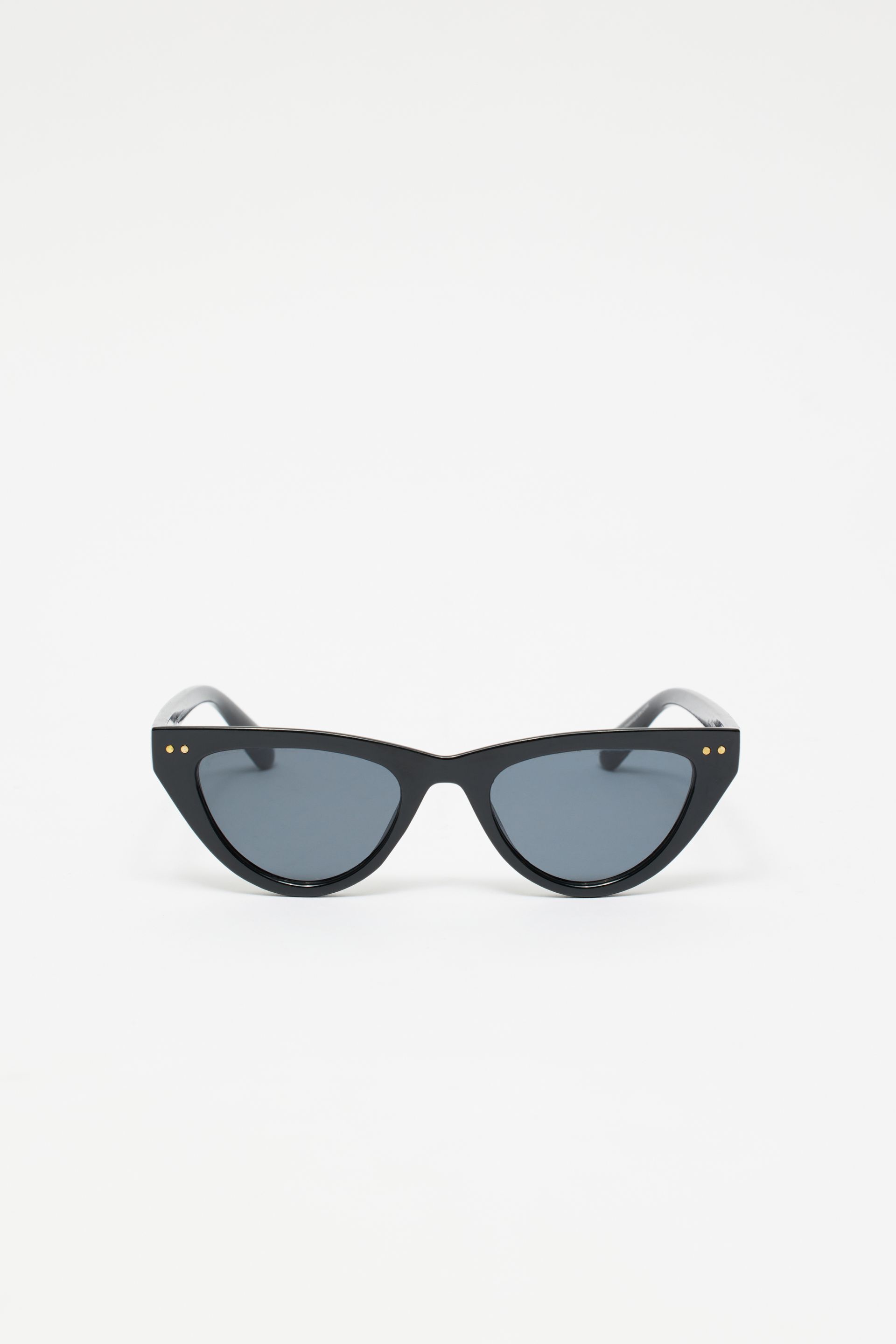 Slim Plastic Cat Eye Sunglasses