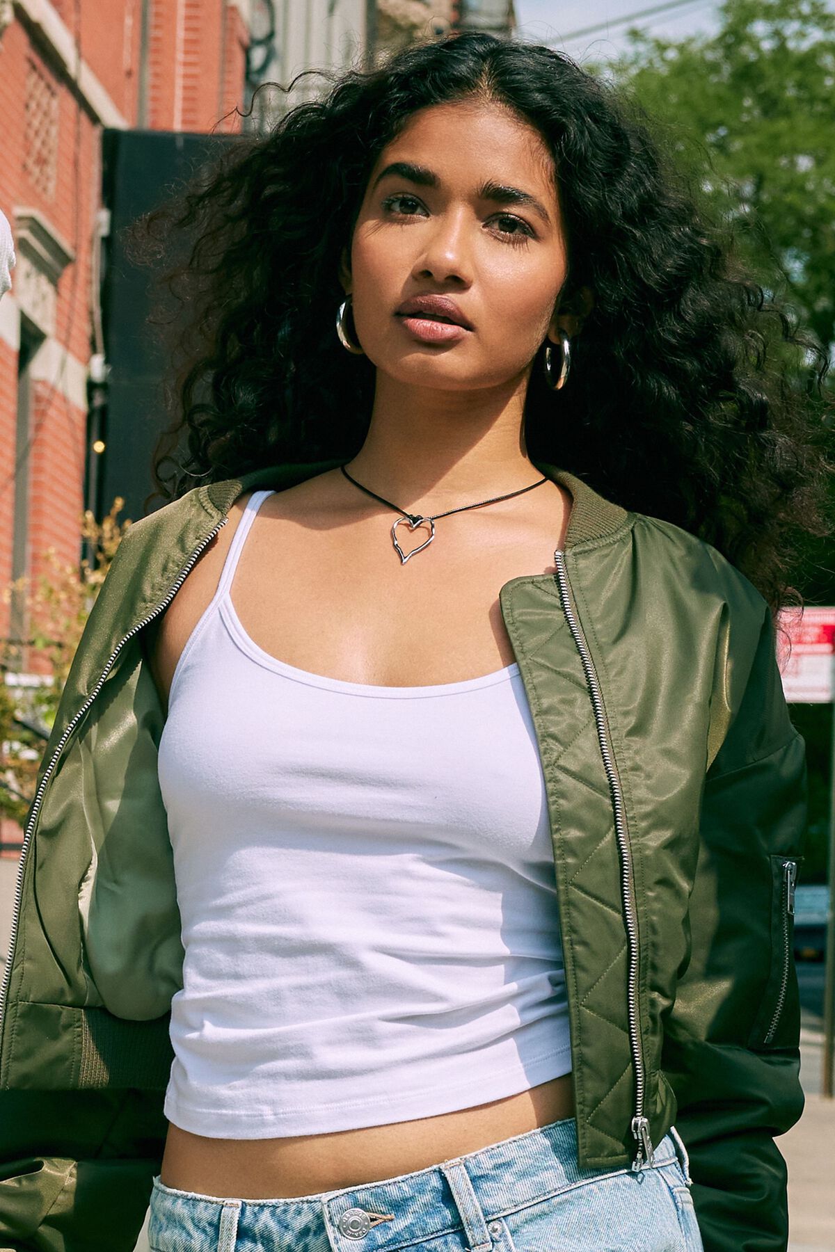 Miley Cami White Garage