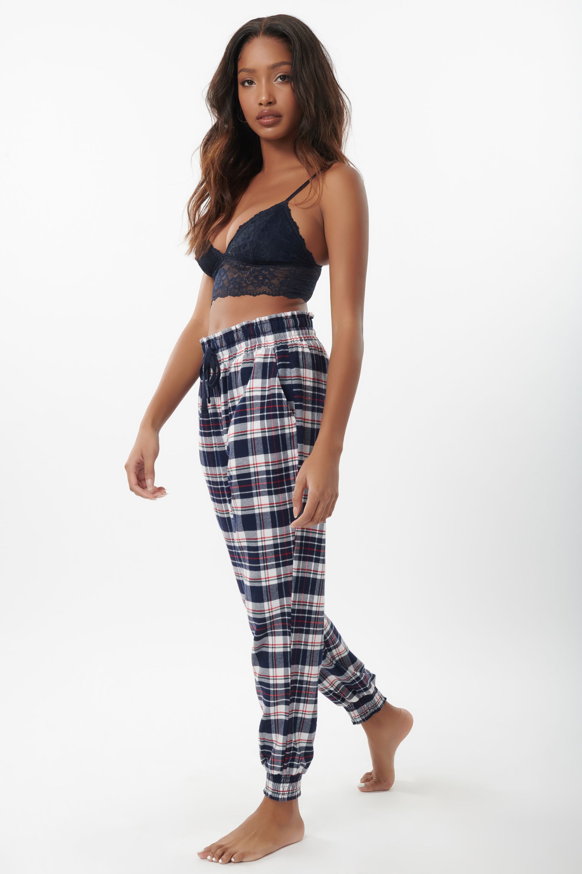 Flannel Sleep Jogger Pants | Garage