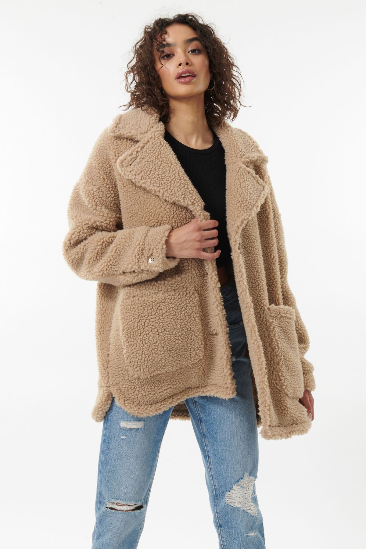 Garage Sherpa Coat. 1