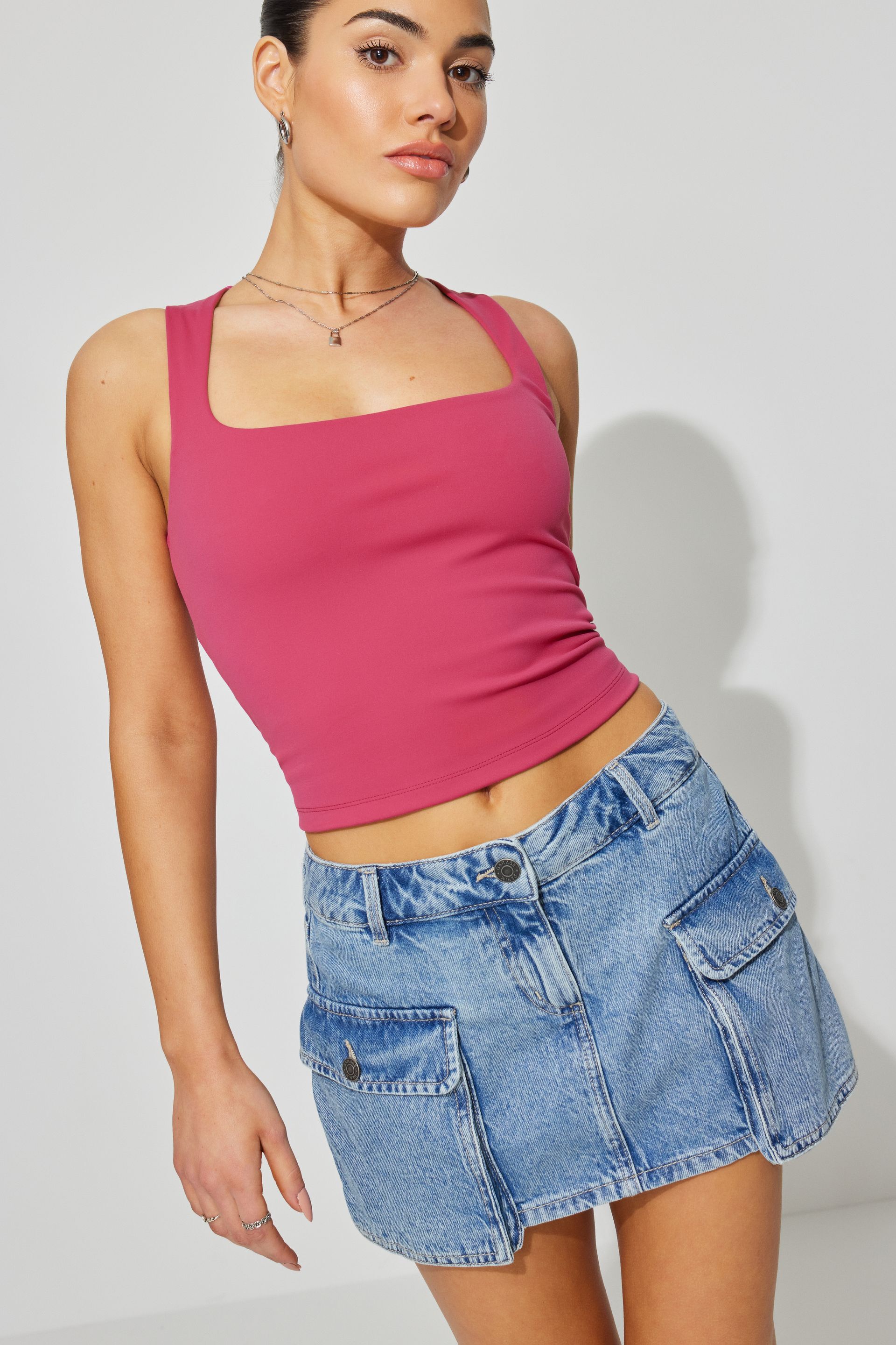 Long Denim Skirt Front Split | Denim Maxi Skirt Pockets | Jeans Maxi Skirt  Pocket - 2023 - Aliexpress