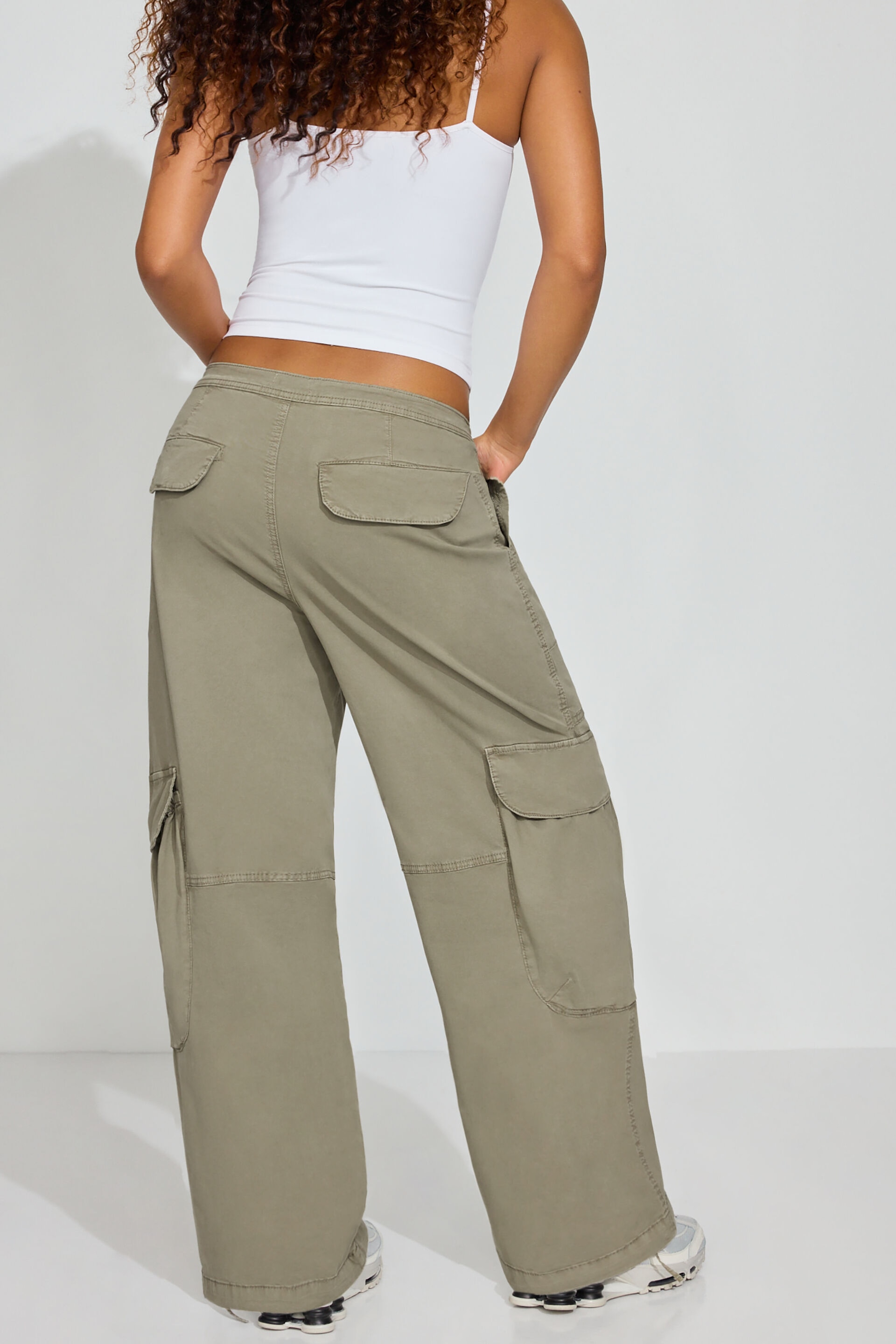 Wide Cargo Pants