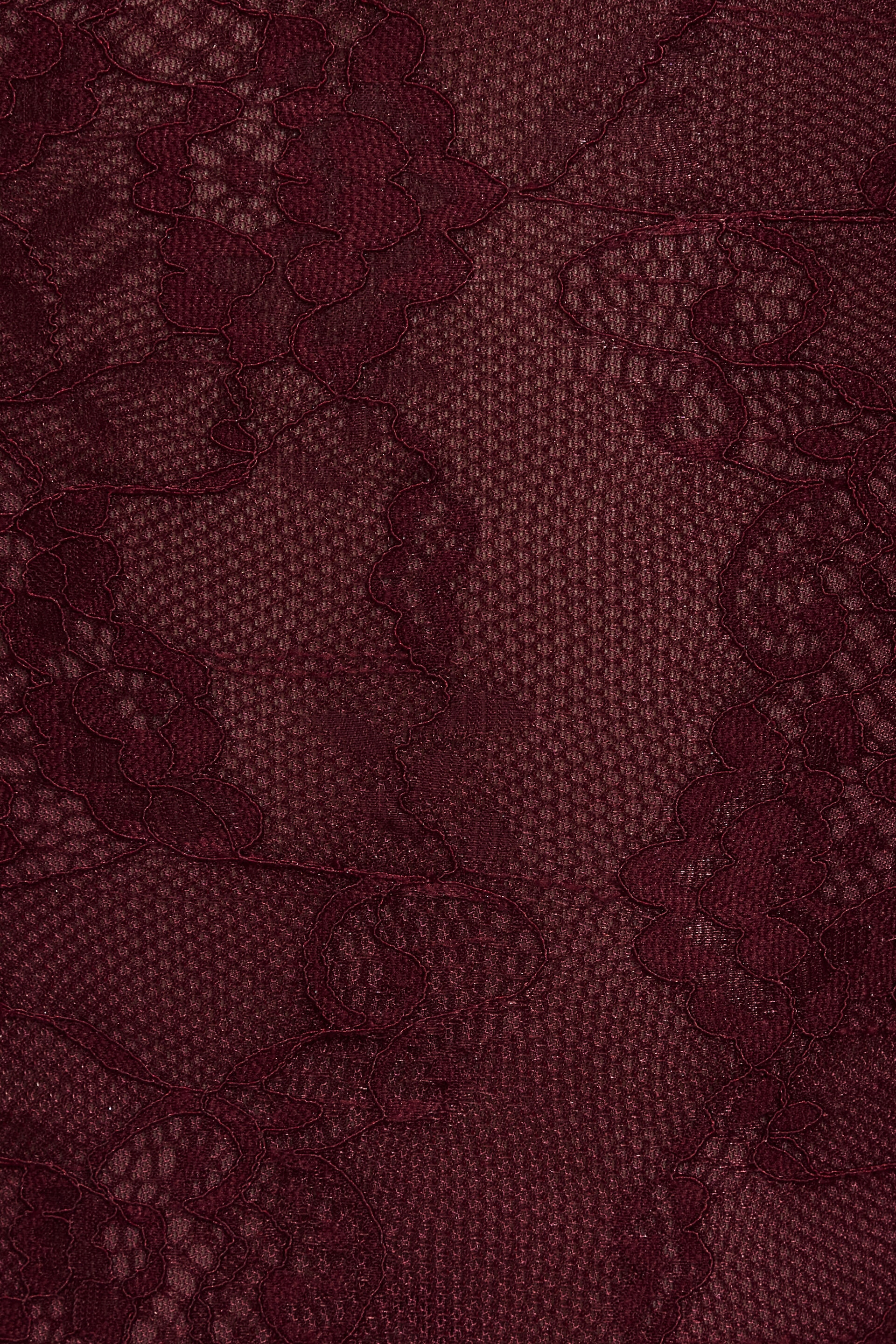 Justaucorps plongeant en dentelle croisé au dos