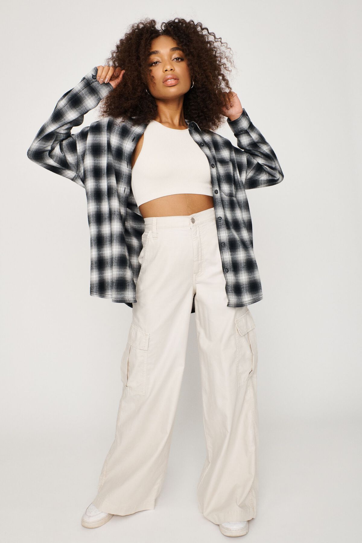 Garage Willow Wide Leg Cargo Pants 1000665323T8