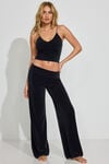 Chenille Low Rise Pants