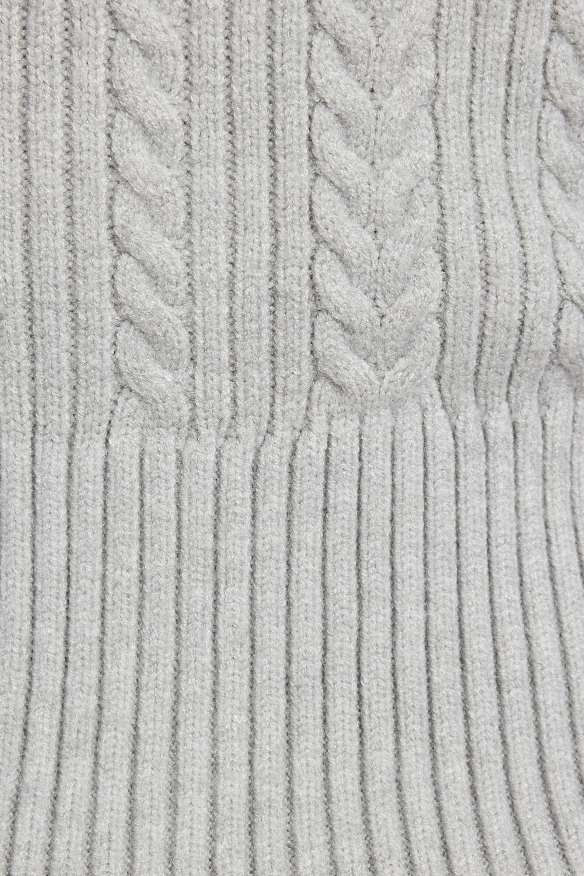Cable Knit Zippy