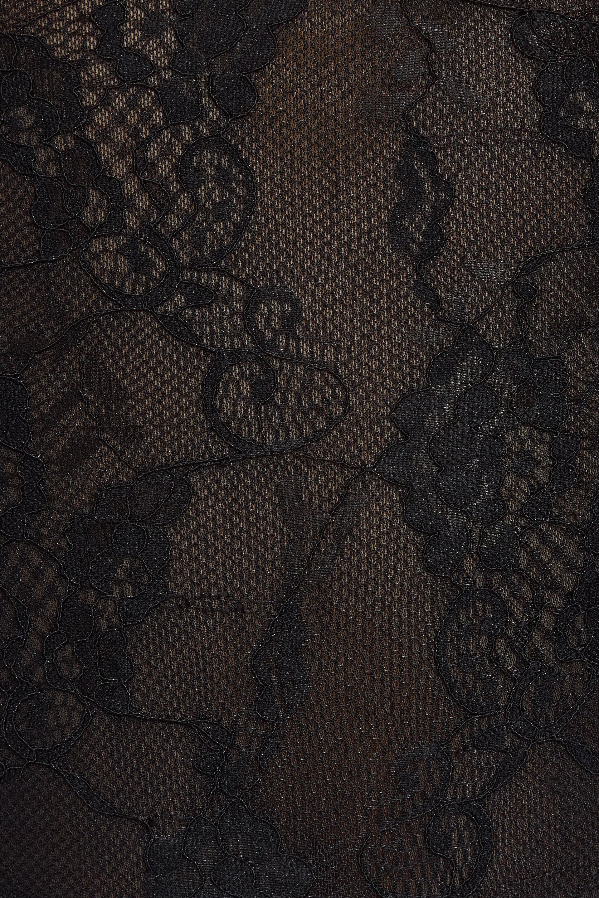 Lace Plunge Crossback Bodysuit