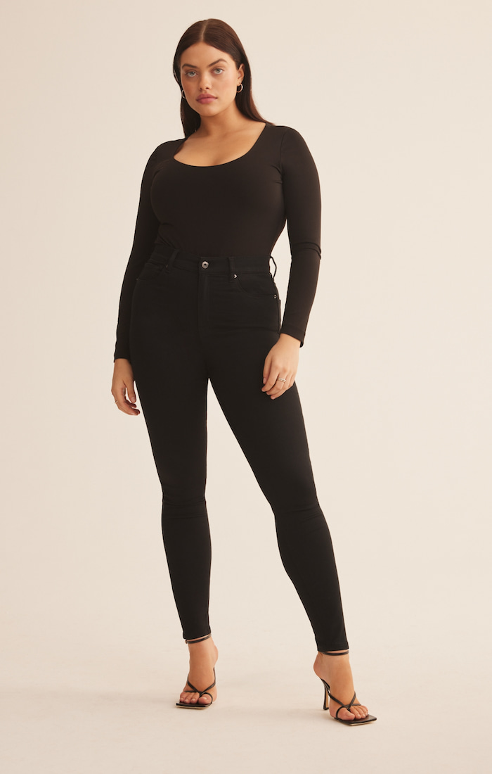 Shop Kate skinny jeans.